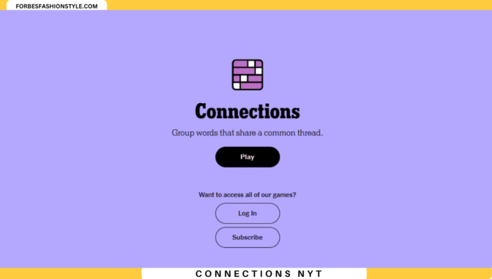 Connections NYT