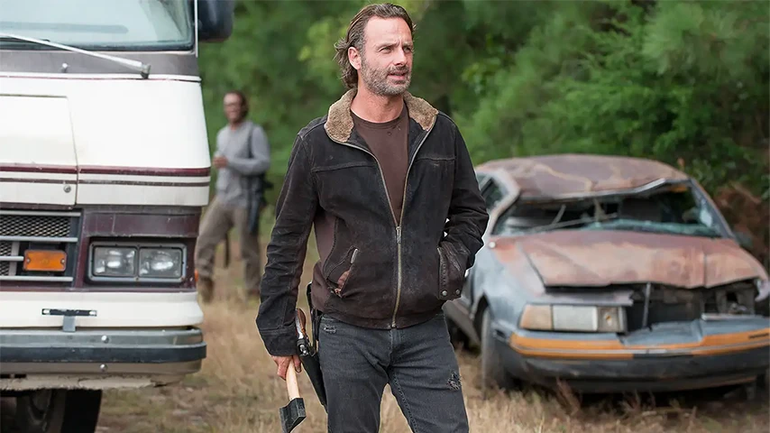 Rick Grimes Murder Jacket at an affordable price