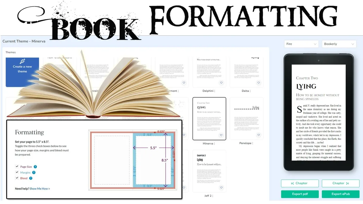 Book Formatting Services