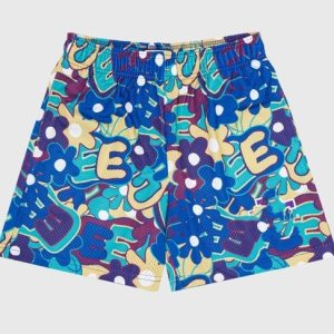 Are EE Floral Basketball Shorts Blue Suitable for All Body Types