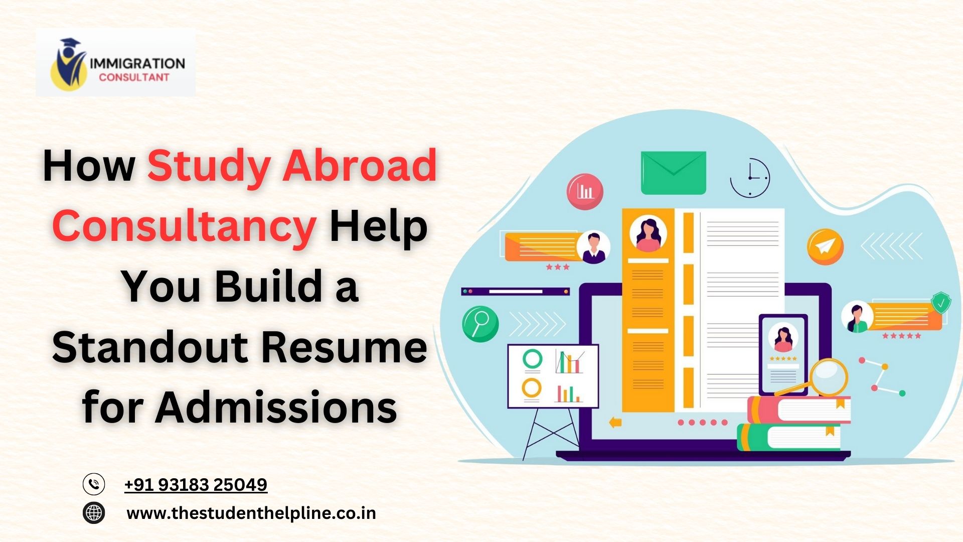 How Study Abroad Consultants Help You Build a Standout Resume for Admissions