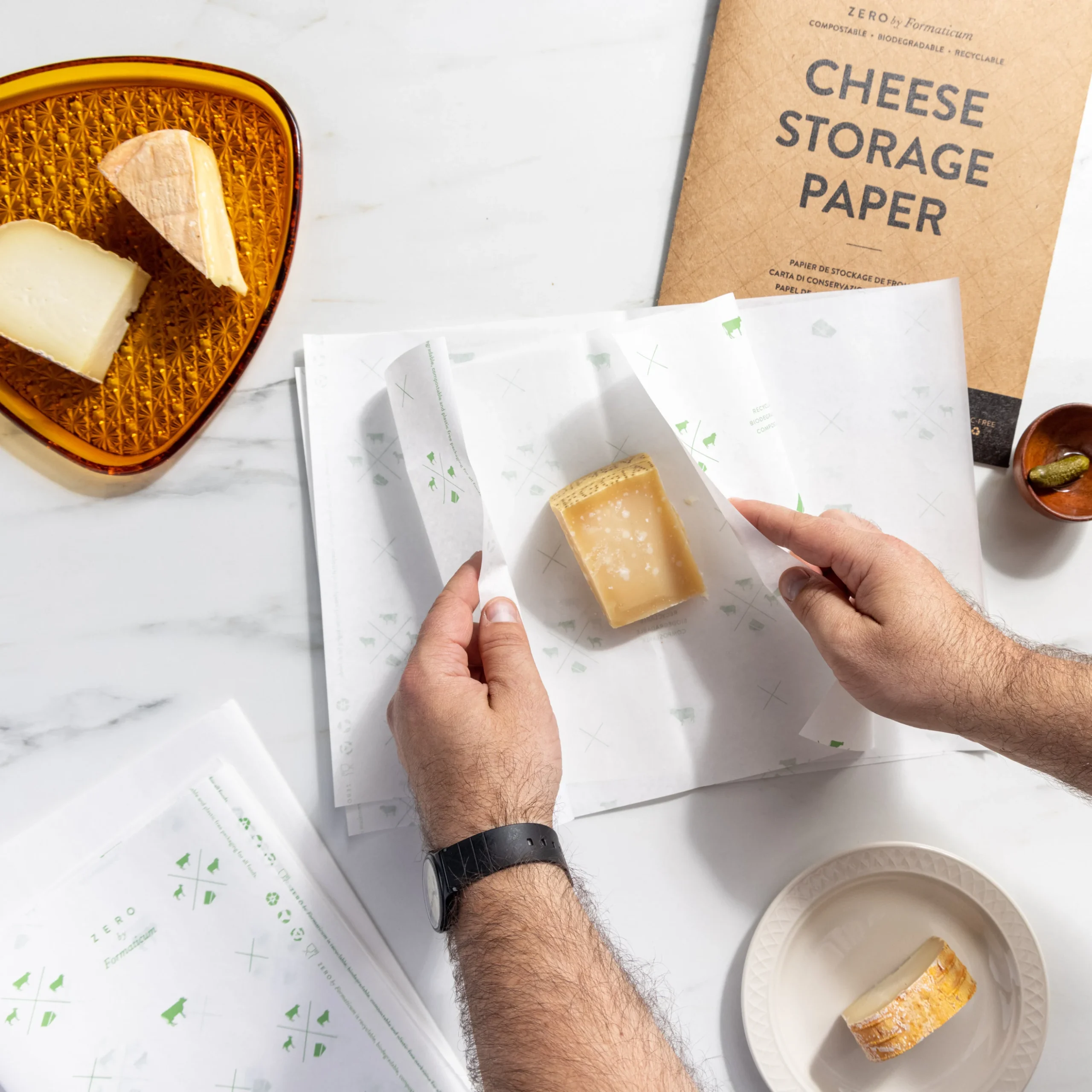 Custom Cheese Paper: Freshness & Style